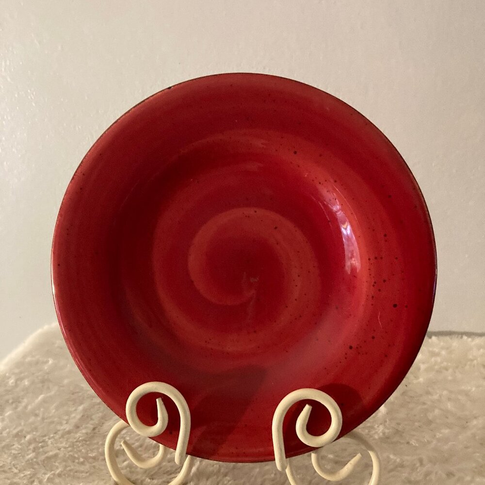 Hausenware "Twist Cranberry" 9" Salad Plate